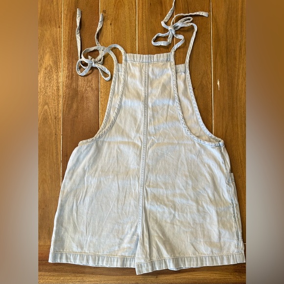 Aerie Light Wash Denim Romper xsmall - Picture 5 of 5